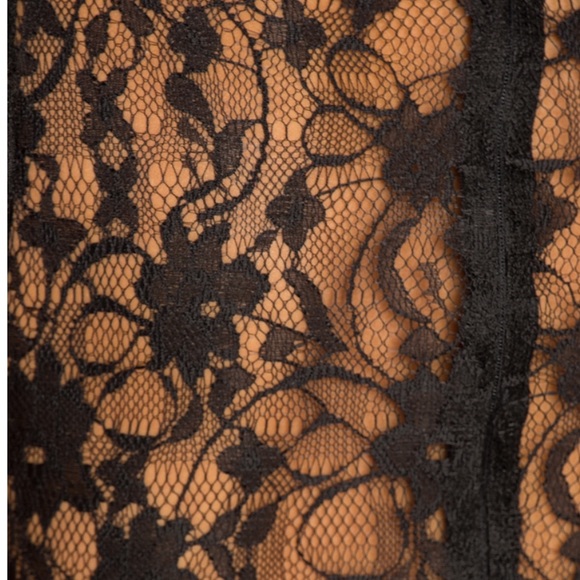 BCBG lace inset mini dress - Picture 4 of 5